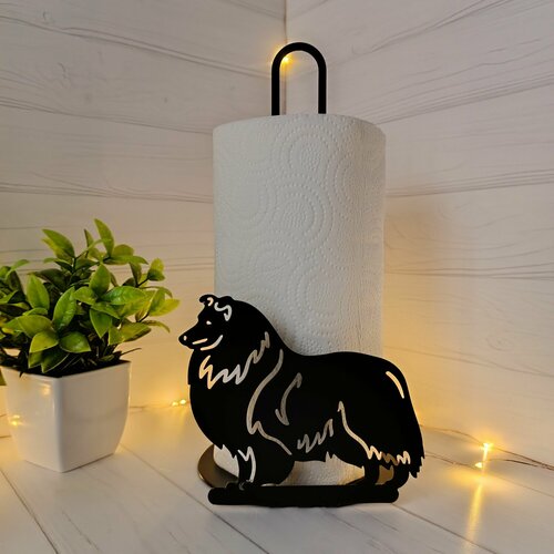 Подставка для рулонных полотенец колли