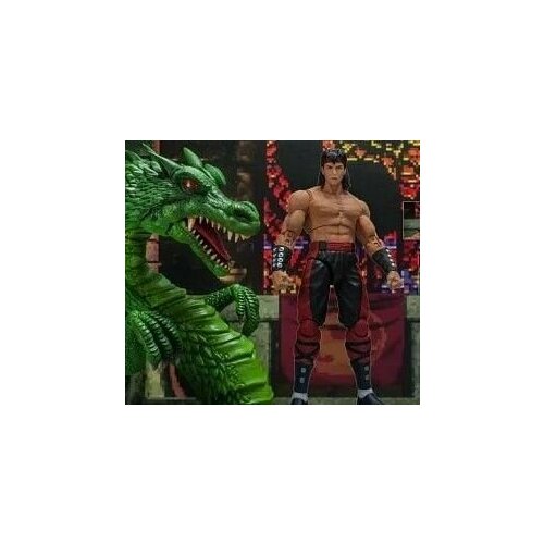 Лю Кан и Дракон фигурка Мортал Комбат, Liu Kang and Dragon Mortal Kombat фигурка mcfarlane toys лю кан мортал комбат mortal kombat liu kang action figure