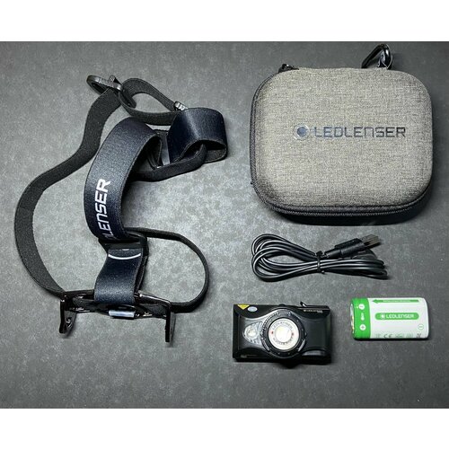 Налобный фонарь LED LENSER MH8 + POWERCASE