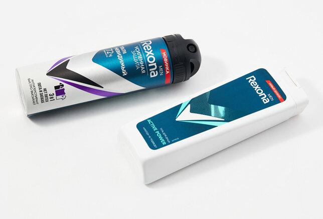 Набор подарочный Rexona Men Сильнее сомнений Дезодорант-аэрозоль, 150 мл + Гель для душа, 180 мл - фото №16