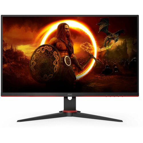 Монитор AOC 27 Gaming 27G2SAE черныйкрасный VA LED 1ms 169 HDMI MM матовая 350cd 178гр178гр 1920x1080 165Hz 2587000₽