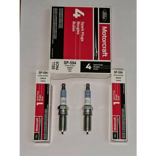 Комплект свечей зажигания 6 штук Motorcraft SP594 Оригинал 15000₽