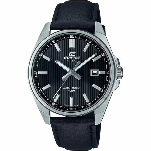 наручные часы casio edifice efv 630l 1a черный золотой Наручные часы CASIO, черный, серебряный