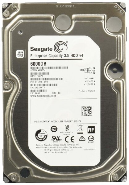 Жесткий диск Seagate 1HT27Z 6Tb SAS 3,5" HDD