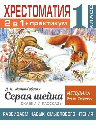 Хрестоматия. Практикум. Развиваем навык смыслового чтения. Д. Н. Мамин-Сибиряк. Серая шейка. Сказки и рассказы. 1 класс