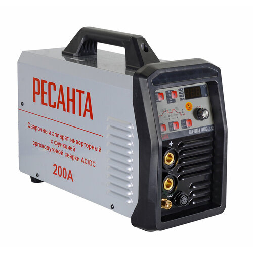 Сварочный аппарат инверторный Ресанта САИ-200АД АСDC арт 6598 6504600₽
