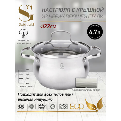 Кастрюля с крышкой 