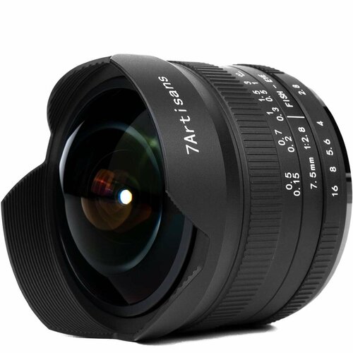 Объектив 7Artisans 75mm F28 II Fisheye E-mount 1449000₽