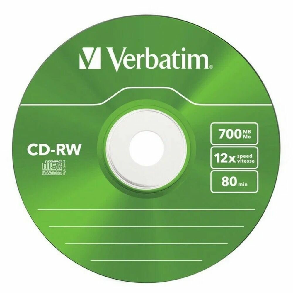 CD-RW набор дисков Verbatim - фото №5