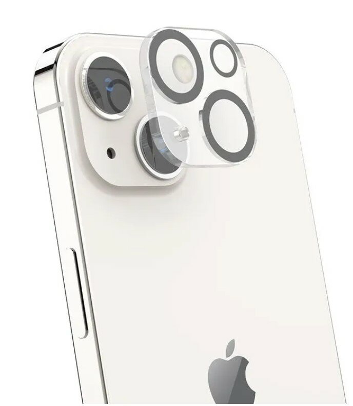 Защитное стекло на iPhone 14/14 Plus, G13, HOCO, на заднюю камеру, черное