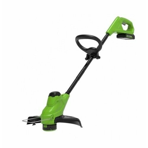 Триммер акк. Greenworks G24LT25K2, 24 V, 25 см, с АКБ 2АЧ и ЗУ, 2107207SA триммер greenworks gst4530