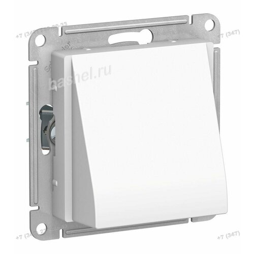 Вывод кабеля Schneider Electric Atlas Design, механизм, белый, ATN000199 вывод кабеля c atlas design atn000199 скрытая установка белый 2 шт