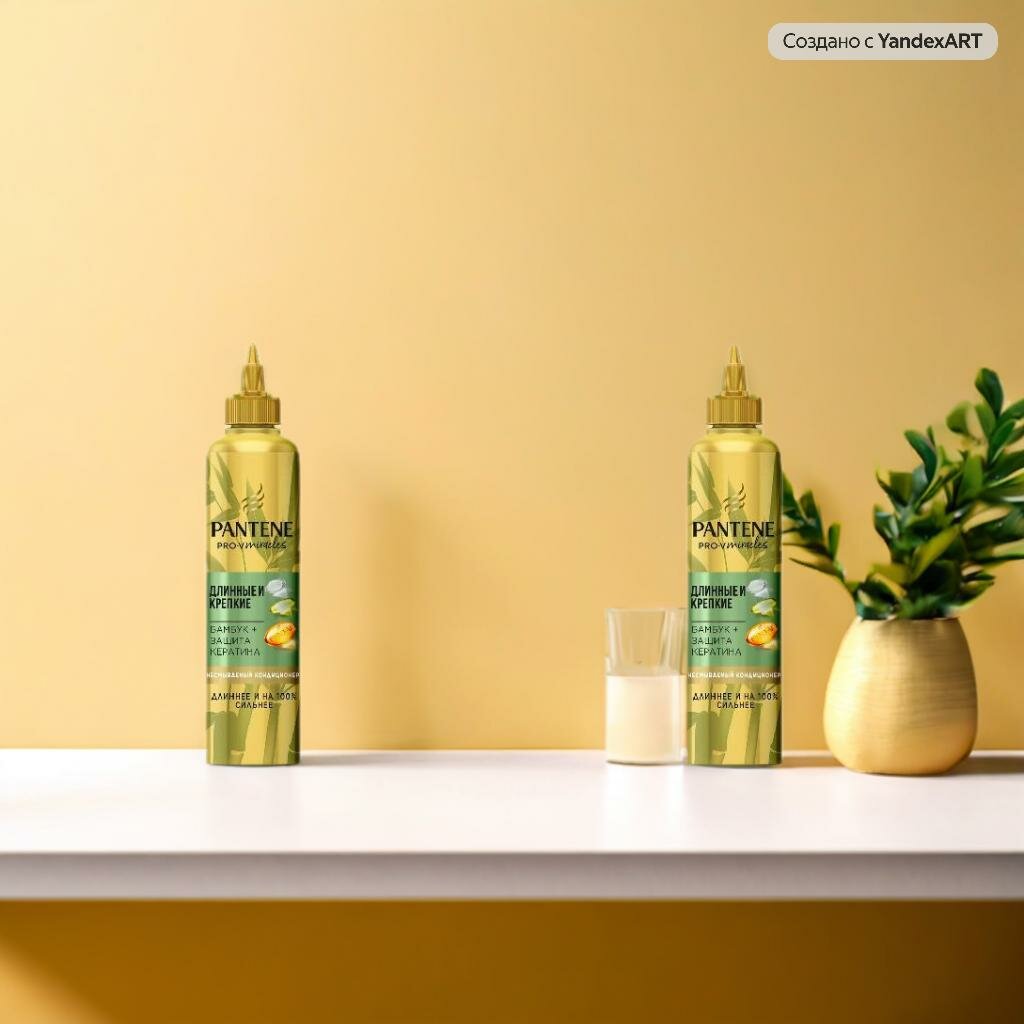 Кондиционер для волос Pantene, Pro-V Miracles, Несмываемый Длинные и крепкие, 270 мл, 2 шт