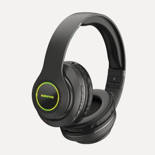 Изображение товара Bluetooth гарнитура BOROFONE BO17 BT 5.0, 3.5мм, накладная, громкость +/- (черный)