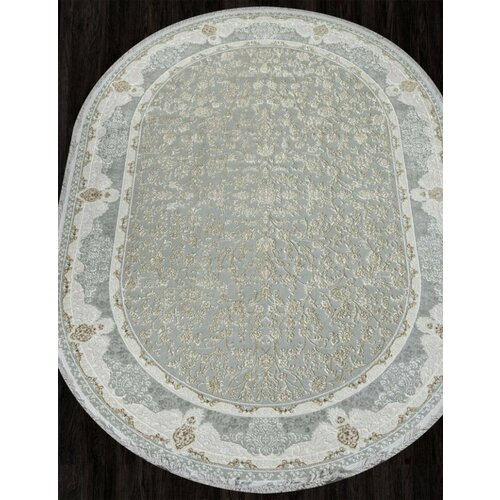 Ковер 30219Z - GREY / CREAM - Овал - коллекция SANDALI (2 х 2.9 м)