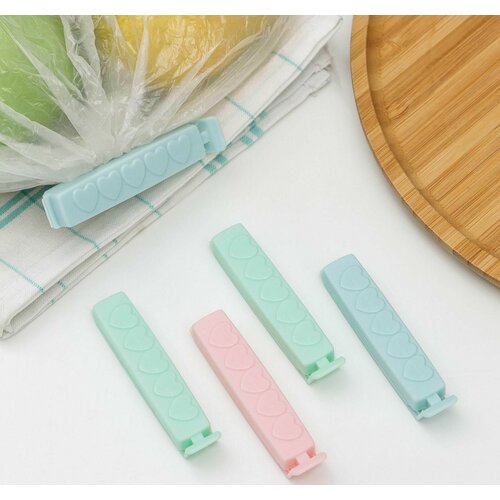 Набор зажимов для пакета 8 см 5 шт 266₽