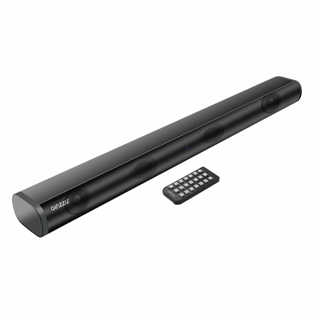 Саундбар Ginzzu GM-501 Bluetooth 2.0 с мощностью 20 Вт, черного цвета
