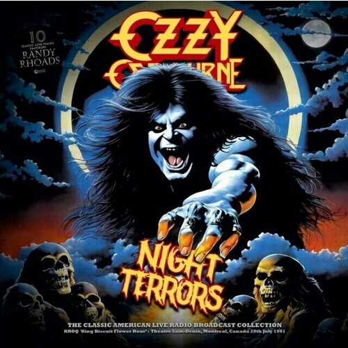 Виниловая пластинка Second Ozzy Osbourne – Night Terrors (coloured vinyl) виниловая пластинка ozzy osbourne night terrors red lp