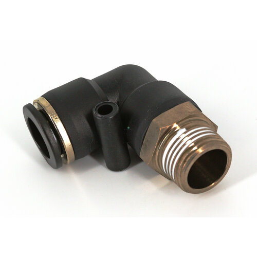 TPL06-04 B&B Pneumatics - Штуцер угловой с нар. резьбой цанговый R1/2-6 мм