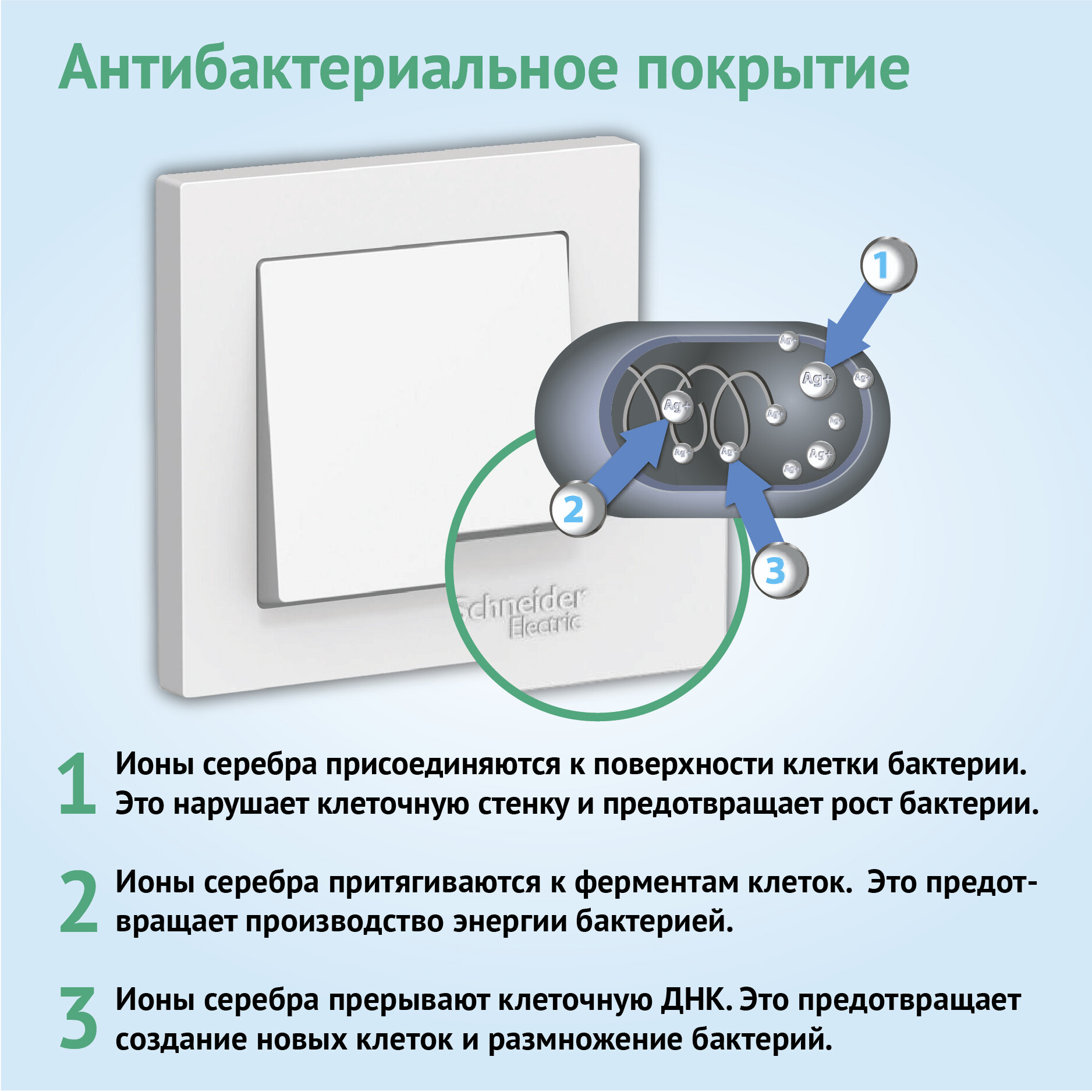 Выключатель 1-клавишный с рамкой 1 пост Schneider Electric ATLASDESIGN в наборе белый цвет (ATN000111+ATN000101) — фото 1