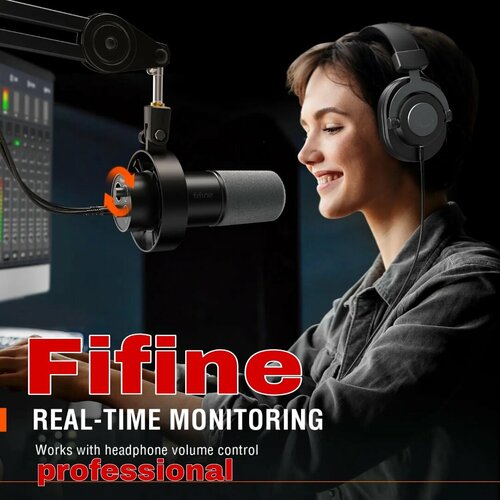 Микрофон студийный XLR динамический для стриминга 1150000₽