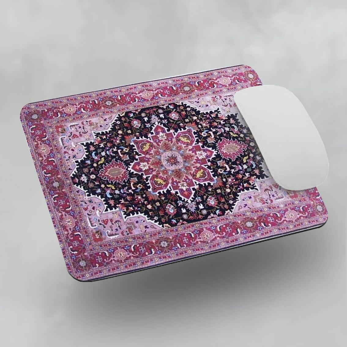 фото Коврик для мыши Ковер Персидский розовый