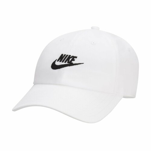 фото Бейсболка nike club unstructured futura wash cap для взрослых и детей, размер s/m, белый