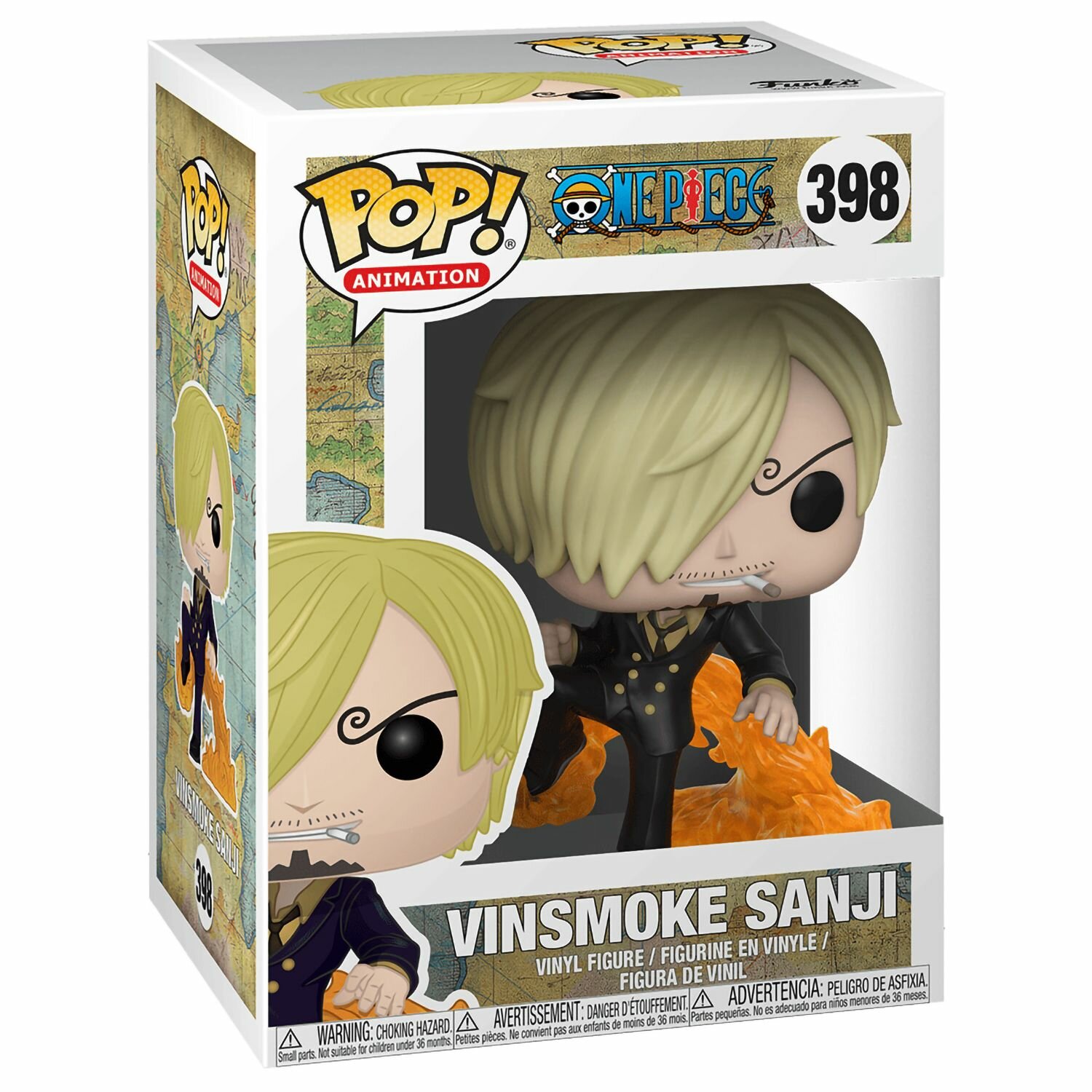 Фигурка Funko POP! Animation One Piece S3 Vinsmoke Sanji/ Фанко ПОП по мотивам аниме "Ван Пис" — фото 1
