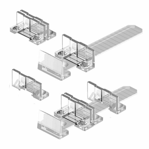 Ограничитель движения двери нижний для системы Valcomp Herkules 60120 кг 969₽