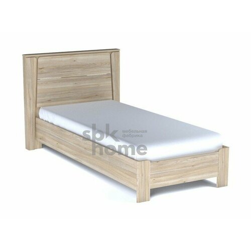 Кровать 900, Юта (1122*2130*1004) Дуб Мария, 12205