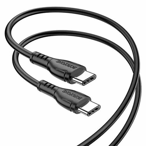 Кабель для зарядки Type-C - Type-C Borofone BX51 3А 60Вт черный 800₽