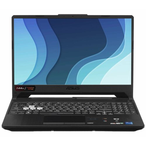 Ноутбук ASUS Tuf Gaming F15 156 дюйма черный модель FX506HEN393 17999900₽