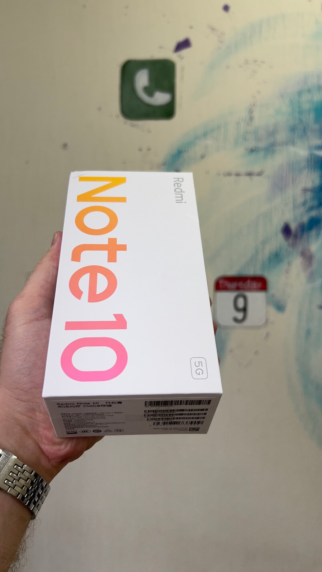 Смартфон Xiaomi Redmi Note 10 5G 8/256 ГБ, Dual nano SIM, зеленая аврора