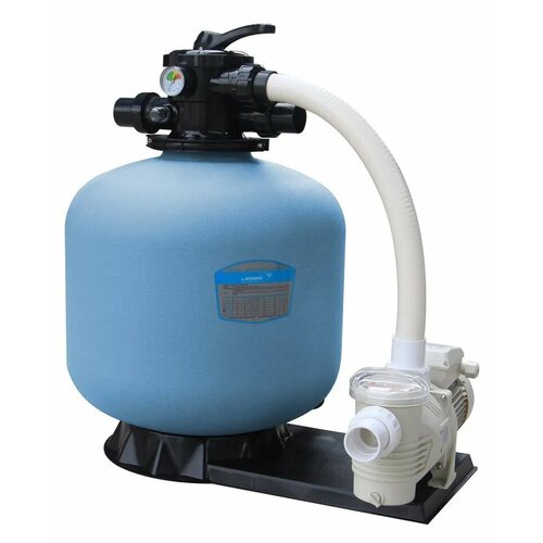 Фильтровальная установка Laswim P-DYG400K, Ø=410 мм, 6,5 м3/ч, верхнее подсоединение 50 мм (с насосом KP256), цена - за 1 шт
