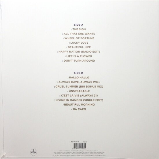 Виниловая пластинка EU ACE OF BASE - Gold (Coloured Vinyl) — фото 1