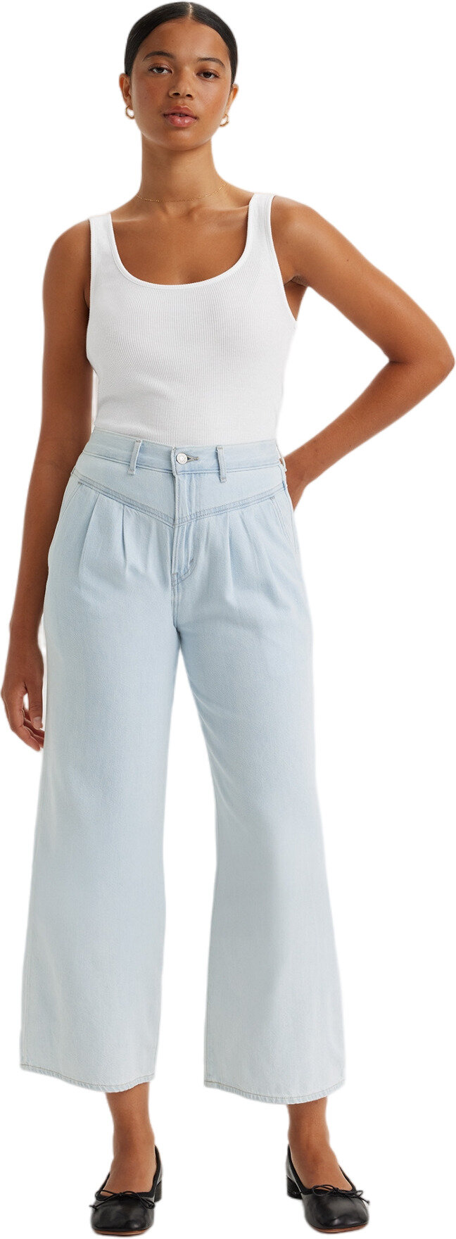 Джинсы Levi's Women Baggy Featherweight Jeans, размер 28/28, голубой — фото 1