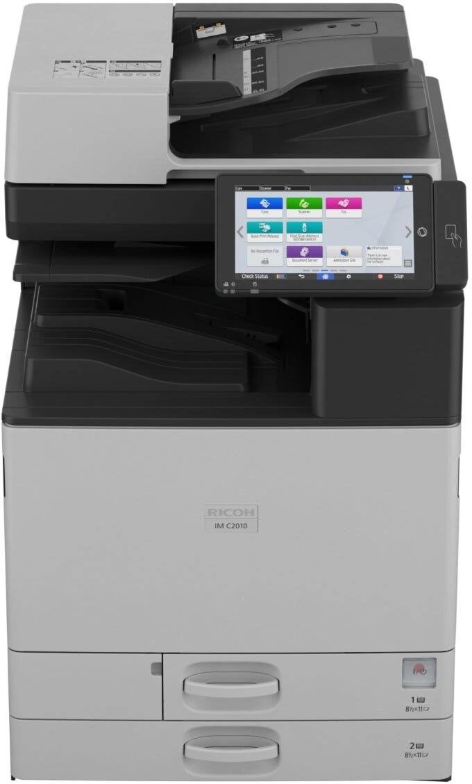 Ricoh 419345 МФУ лазерное цветное IM C2010, добавить комплект тонеров, запуск АСЦ