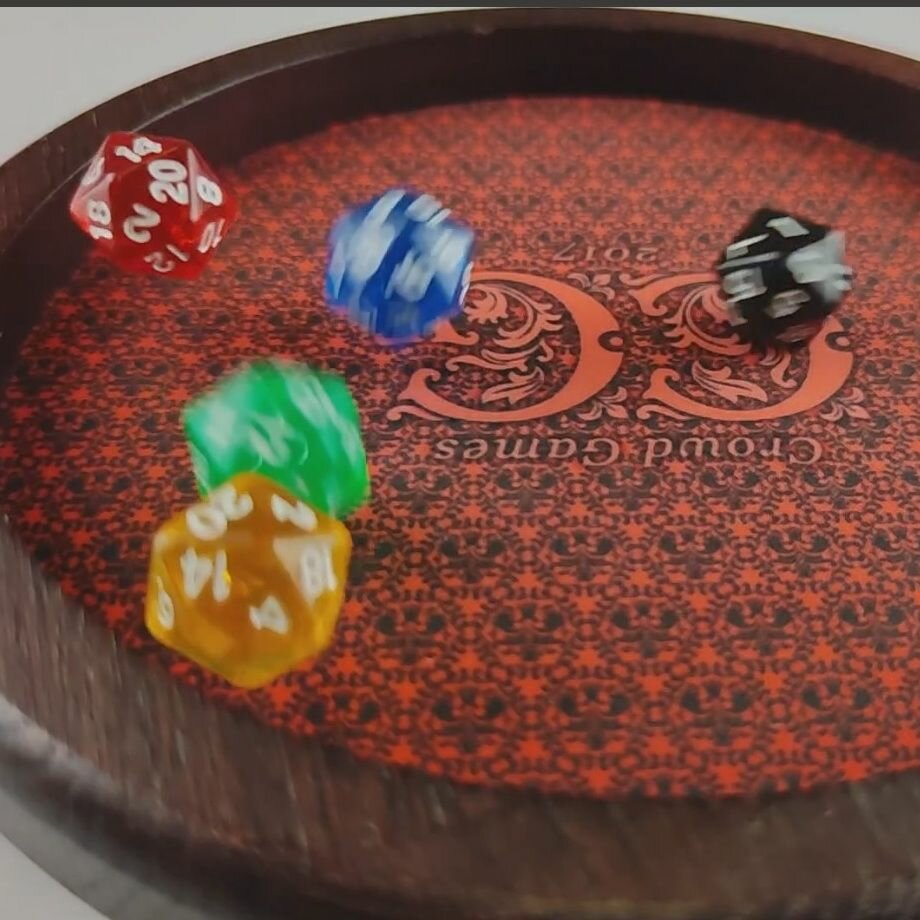 Кубик двадцатигранный прозрачный (D20) для настольных и ролевых игр, набор 5 штук — фото 1