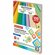 Бумага цветная 10 цветов BRAUBERG MULTICOLOR А4, 80 г/м2, 100 л. ...
