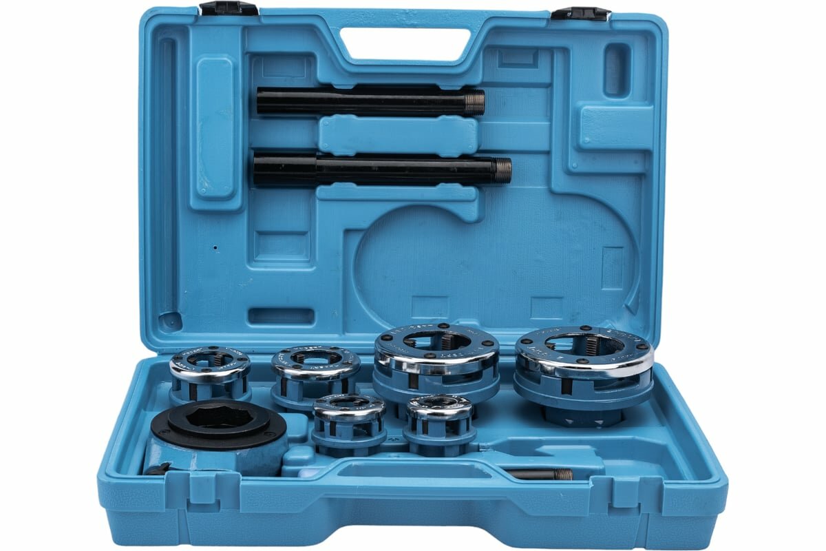 фото HOEGERT Набор клуппов для нарезания резьбы 1/2"- 2"