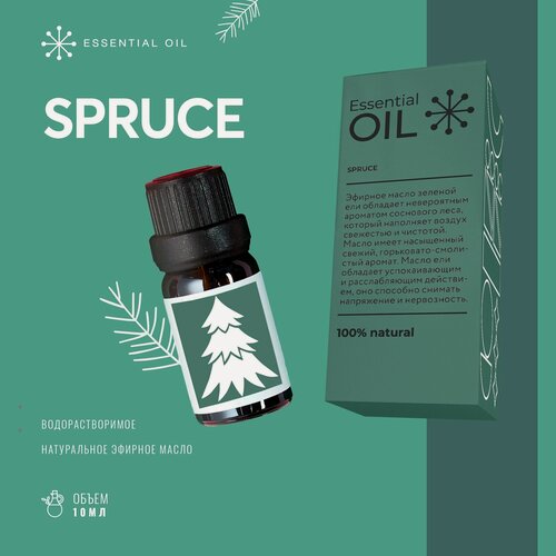 Изображение товара Essential Oil Натуральное эфирное масло ели для лица и тела, косметика от выпадения волос и перхоти, восстанавливающее средство для ногтей.