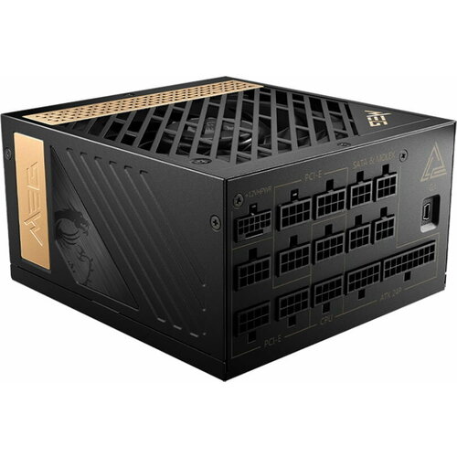 Блок питания 1300W MSI MEG Ai1300P 80+ Platinum Full modularATX 3.0 PCIE5 RTL (306-7ZP4A11-CE0)