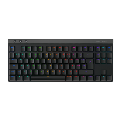 Клавиатура беспроводная Logitech G515 TKL Lightspeed черная 920012538 17990₽