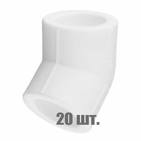 Угол полипропиленовый 20 мм 45° (20 шт.)