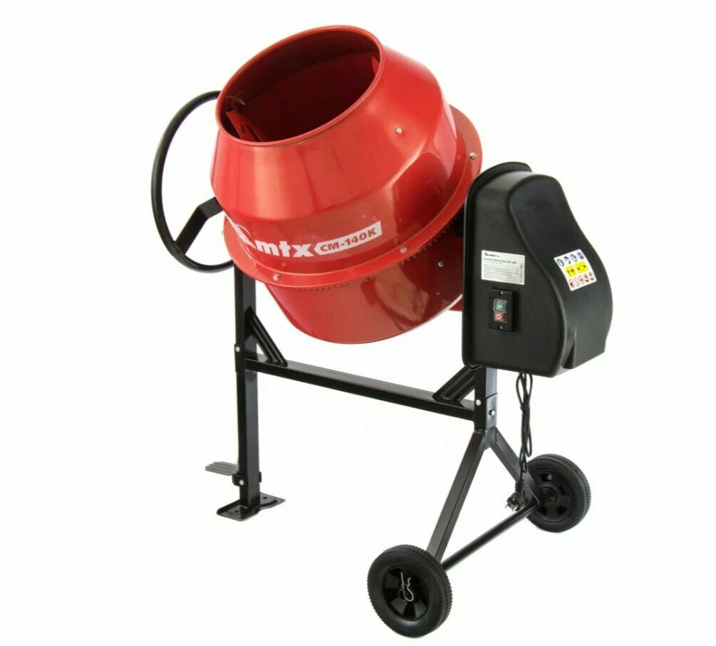 MTX : 95482 Бетоносмеситель MTX СМ-140К, 140 л, мощность 550 Вт