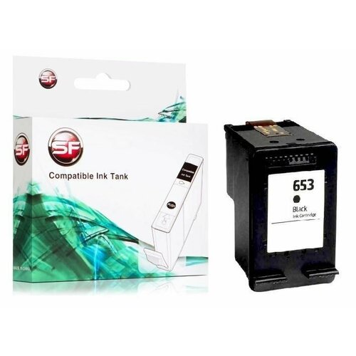 Картридж 3YM75AE для HP Deskjet 6000-ser/6075/6400-ser/6475 № 653 Black SuperFine