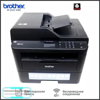 Brother МФУ Лазерное L2730DW, черный, черный матовый