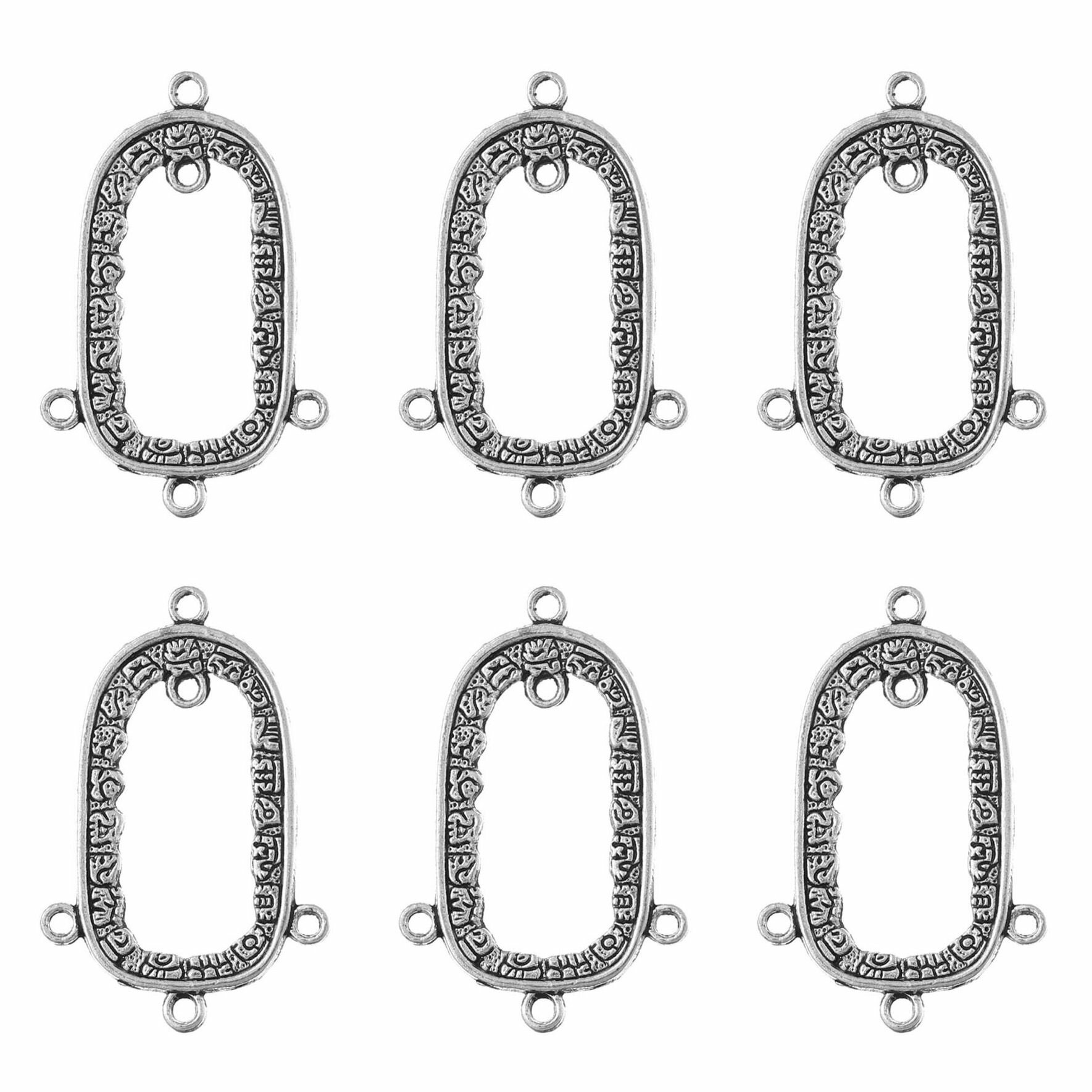 Чендлер овальный на 4 подвеса "Майя" #1, 6 штук.