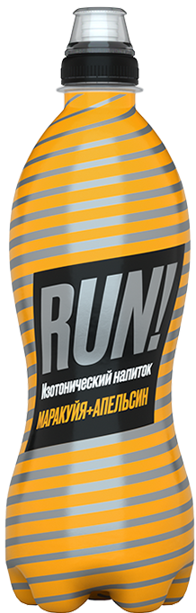 RUN Маракуйя и Апельсин 0,5л./12шт. Ран