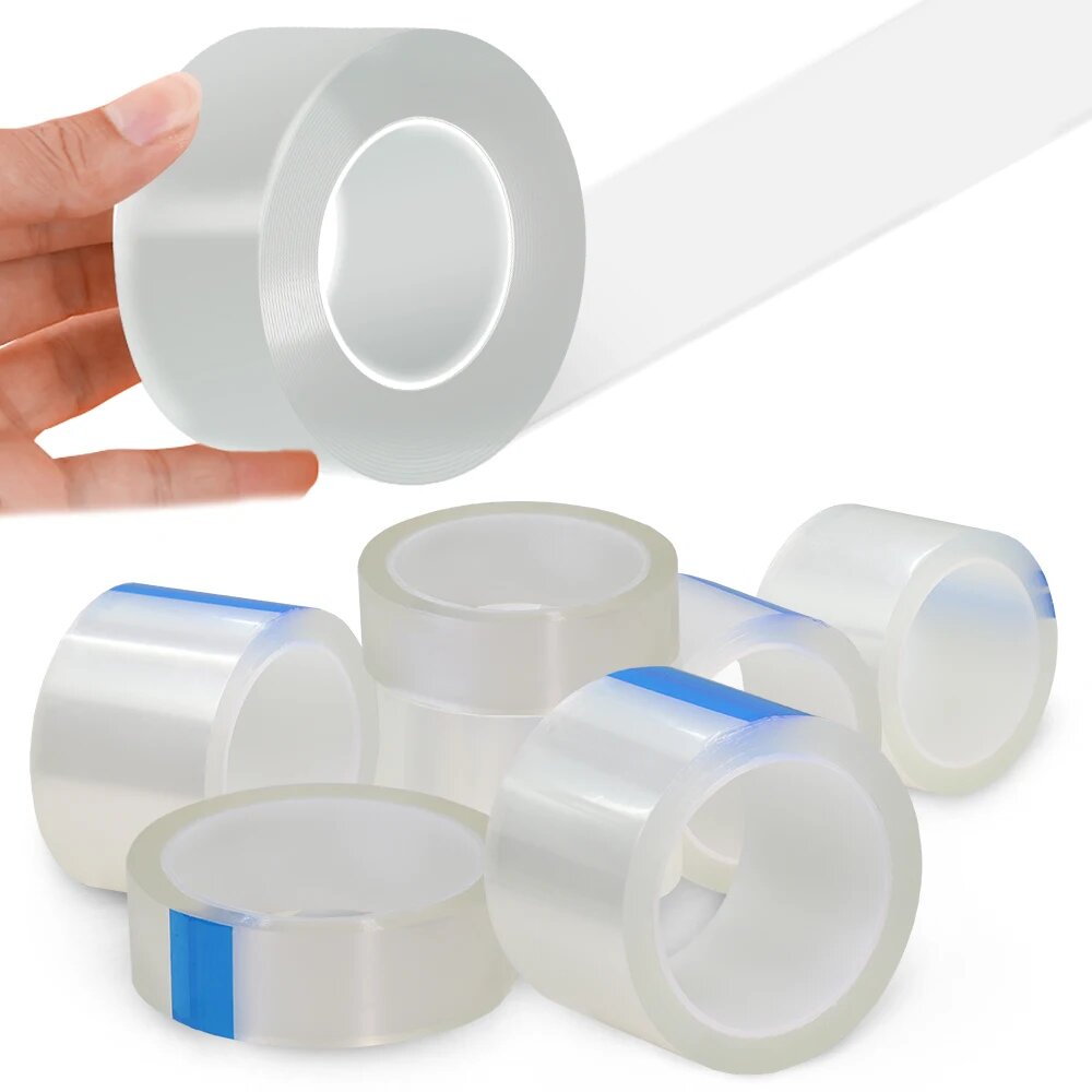 Прозрачная нано-лента Nano Sticker 3/5 м 2cm 5м